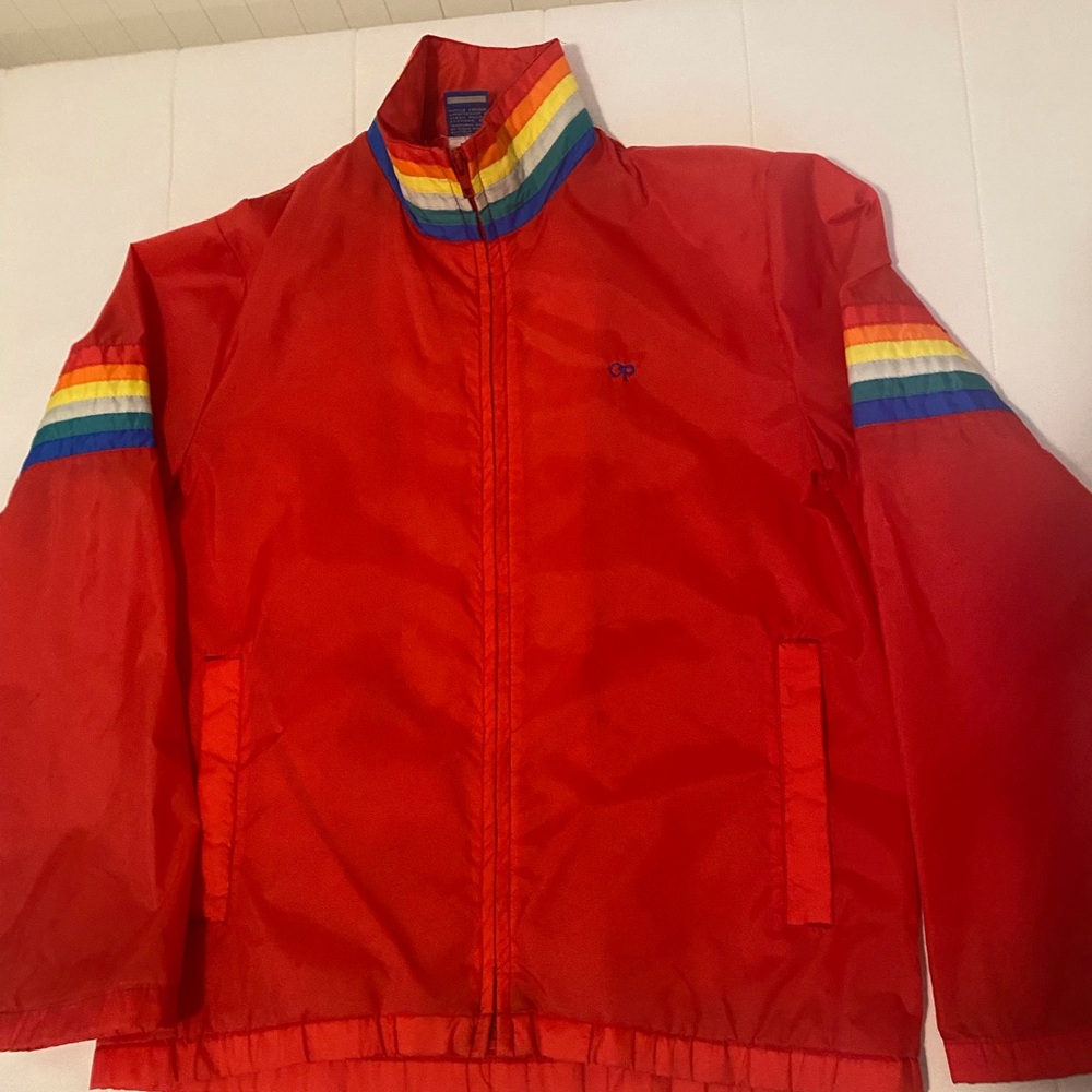 Original Vintage 80s Ocean Pacific Windbreaker - Size M - Quick Shipping